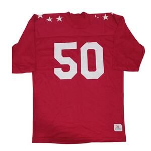 Vintage 1980 LA ALL STARS Champion Jersey Red Size XL
